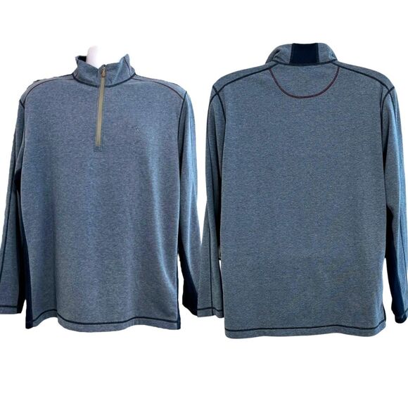 Tommy Bahama Other - 🌴 Tommy Bahama IslandZone Rio Valley Half Zip Pullover – Size M 🌴